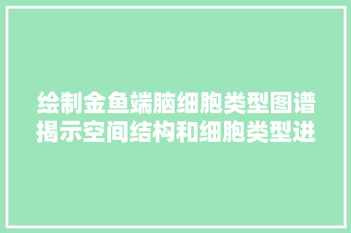 绘制金鱼端脑细胞类型图谱揭示空间结构和细胞类型进化的多样性